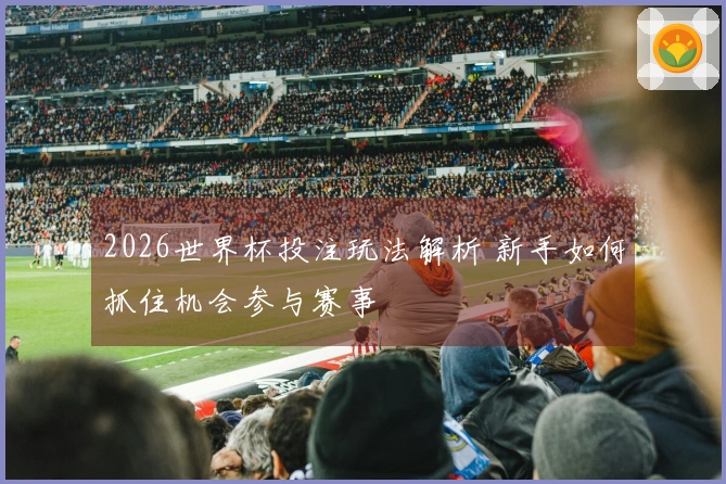2026世界杯投注玩法解析 新手如何抓住机会参与赛事
